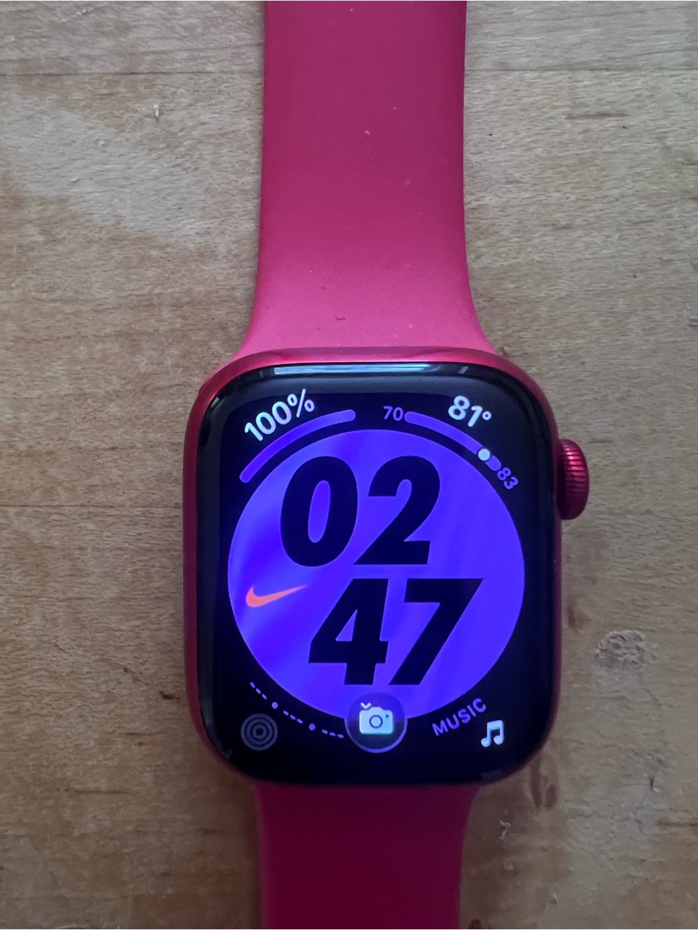 Apple Watch (Red) with Red Sport Band